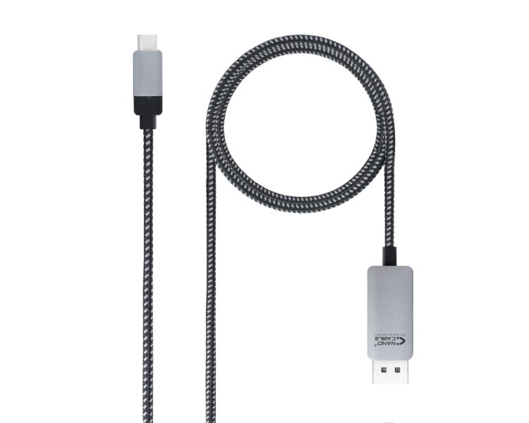 CONVERSOR USB-C A DISPLAYPORT USB-C/M-DP/M 1.8M NANOCABLE
