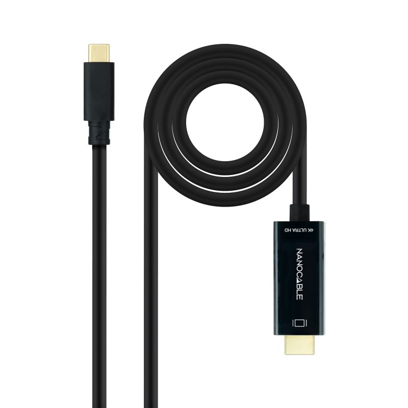 CONVERSOR USB-C A HDMI USB-C/M-HDMI/M 5 M NANOCABLE
