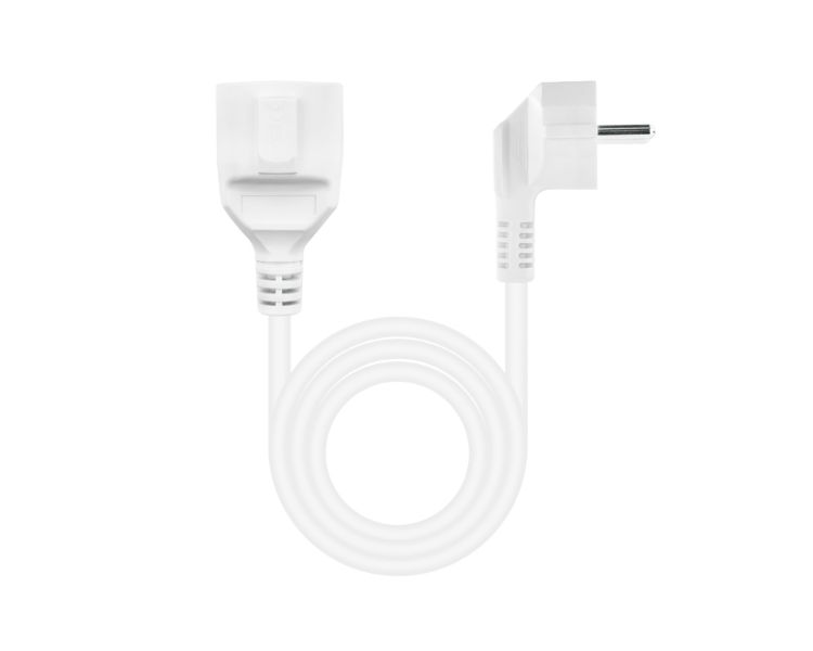 CABLE ALIMENTACION ALARGADOR SCHUKO 10 M BLANCO NANOCABLE