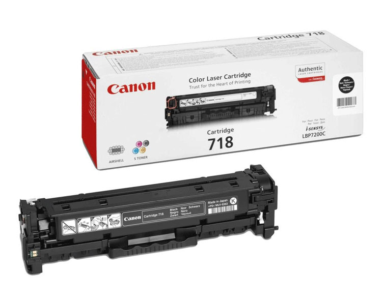 TONER NEGRO CANON MF724/728/729CX/LBP7210/7660/7680 (718)