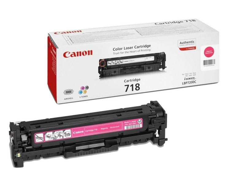 TONER MAGENTA CANON MF724/728/729CX/LBP7210/7660/7680 (718)
