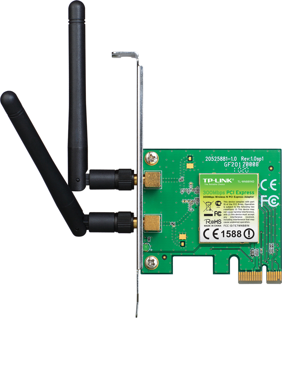 TP-LINK WIRELESS PCI-E 300 Mbps.