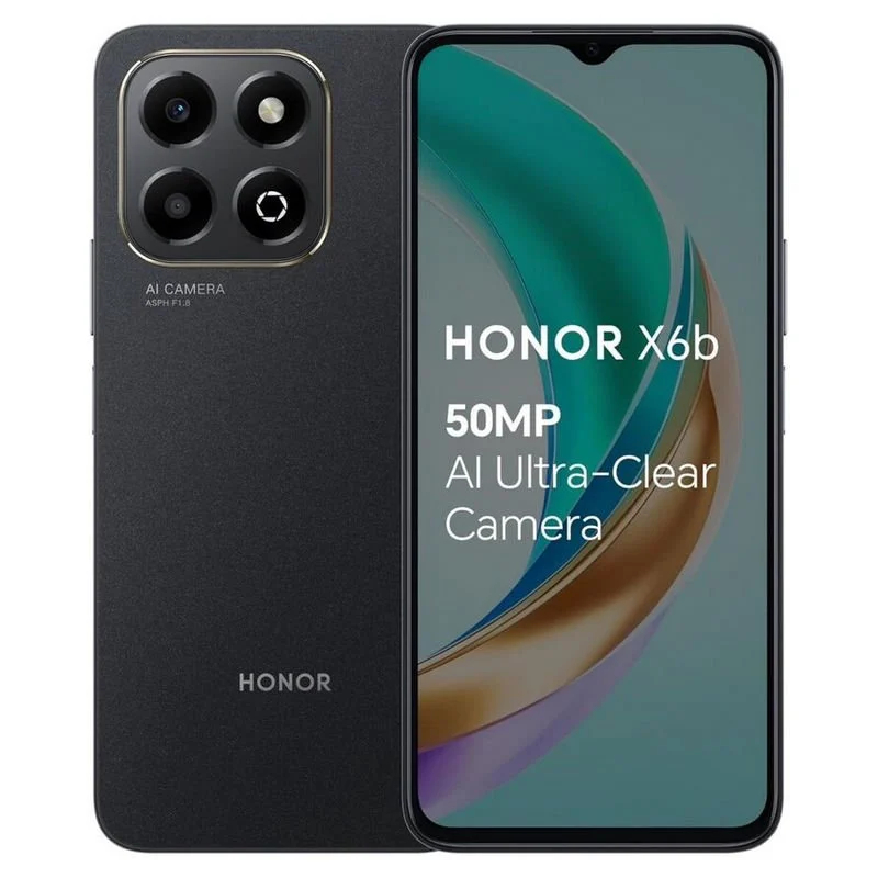SMARTPHONE HONOR X6b 6.56'' (4+128GB) NEGRO