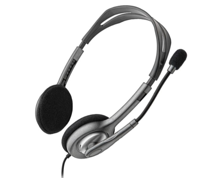 AURICULAR + MICROFONO H111 GRIS LOGITECH