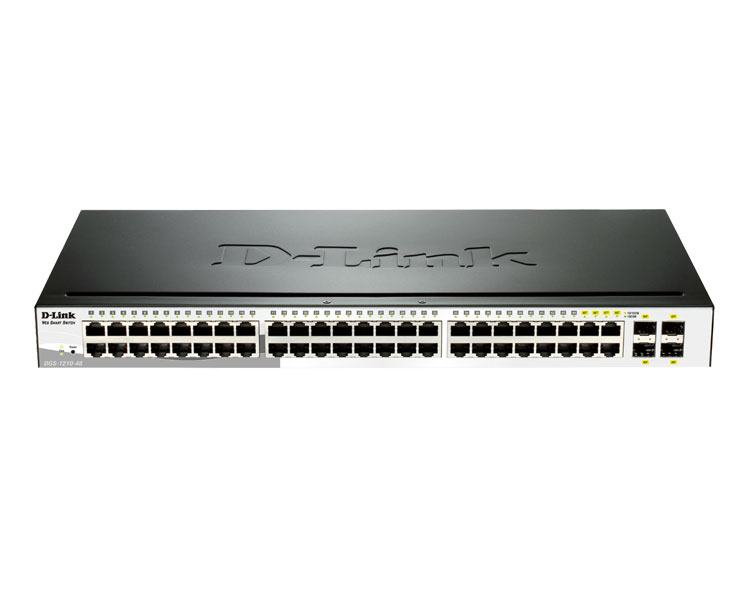 D-LINK SWITCH 48 PUERTOS 10/100/1Gbit + 4 Combo SFP