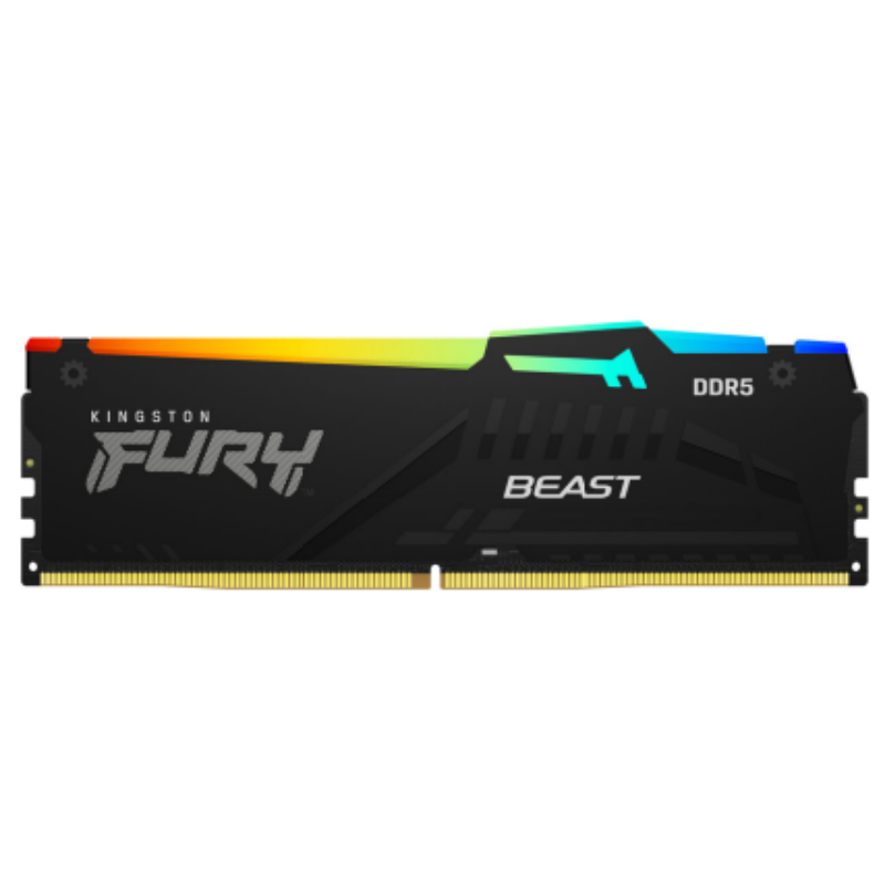 DDR5 32 GB 6000 Mhz. FURY BEAST RGB KINGSTON