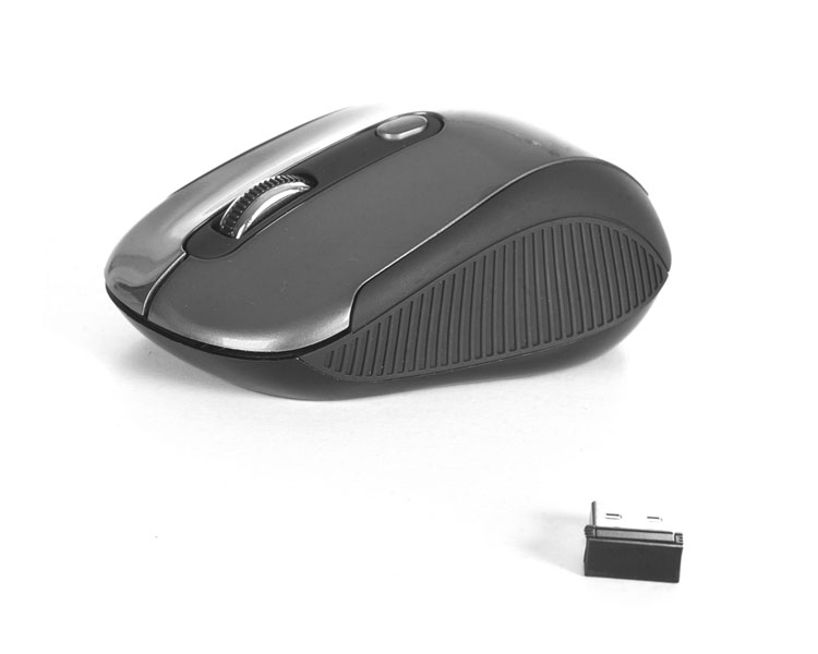 RATON NOTEBOOK OPTICO WIRELESS HAZE GRIS NGS