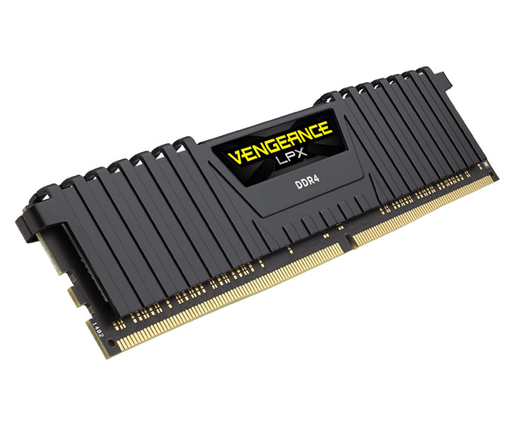 DDR4 32 GB 2666 VENGEANCE LPX BLACK CORSAIR