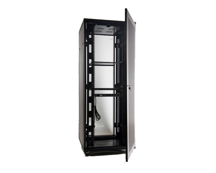 ARMARIO DE SUELO RACK 19'' 42U 800x1000 PUERTA PERFORADA