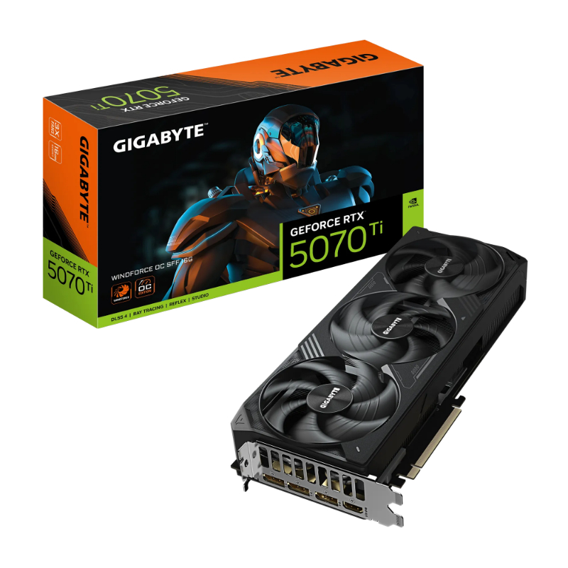 VGA NVIDIA RTX 5070TI WINDFORCE OC SFF 16 GB GIGABYTE