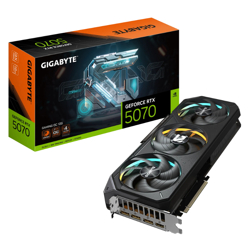 VGA NVIDIA RTX 5070 GAMING OC 12 GB GIGABYTE