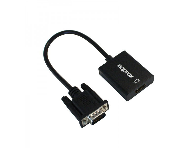 ADAPTADOR VGA A HDMI APPROX