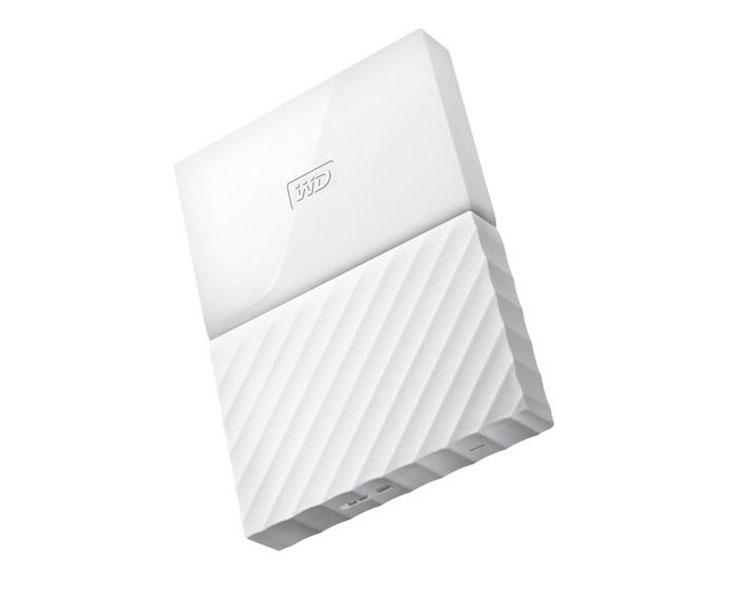 HDD EXTERNO WD 2.5 2 TB 3.0 MY PASSPORT WORLDWIDE WHITE