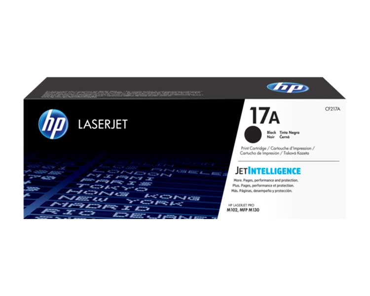 TONER NEGRO 17A LASERJET PRO M102/130