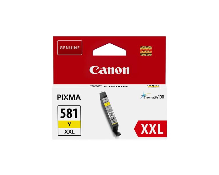 CARTUCHO TINTA AMARILLO CANON CLI-581 XXL