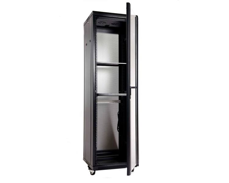 ARMARIO DE SUELO RACK 19'' 32U 600x800 PUERTA DE CRISTAL