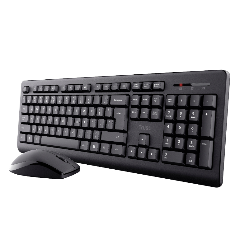 KIT TECLADO + RATON WIRELESS PRIMO NEGRO TRUST