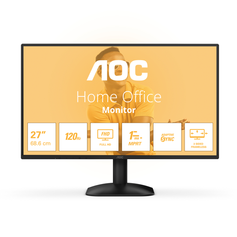 AOC 27B31H Monitor 27" IPS FHD 120Mhz 4ms Negro
