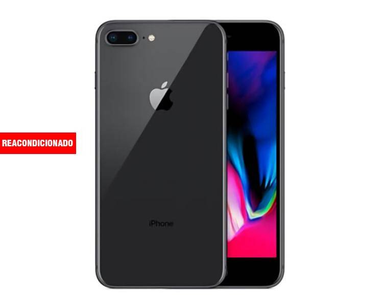 APPLE iPHONE 8 PLUS 64 GB SPACE GREY REACONDICIONADO GRADO B