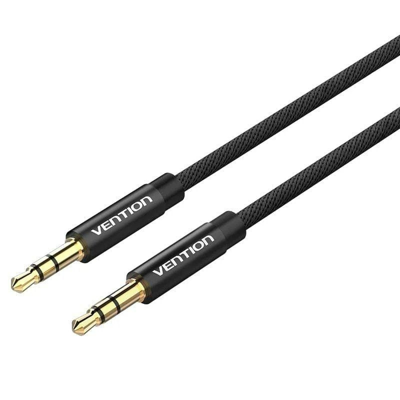 CABLE AUDIO ESTEREO JACK 3.5/M JACK 3.5/M 5 M NEGRO VENTION