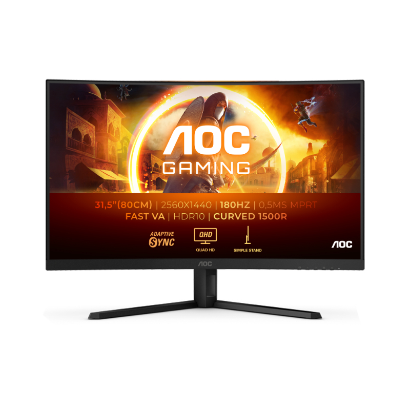 MONITOR GAMING AOC CURVO CQ32G4VE 180Hz