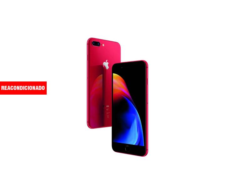 APPLE iPHONE 8 PLUS 64 GB RED REACONDICIONADO GRADO A