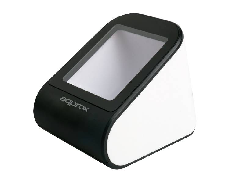 LECTOR CODIGO BARRAS SOBREMESA 2D APPLS20DESK NEGRO APPROX