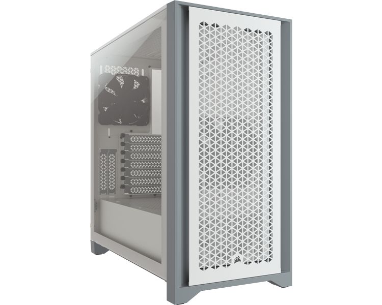 CAJA SEMITORRE ATX 4000D AIRFLOW TG WHITE CORSAIR