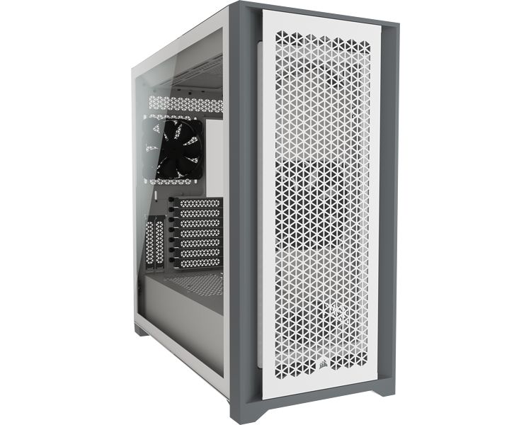 CAJA SEMITORRE ATX 5000D AIRFLOW TG WHITE CORSAIR