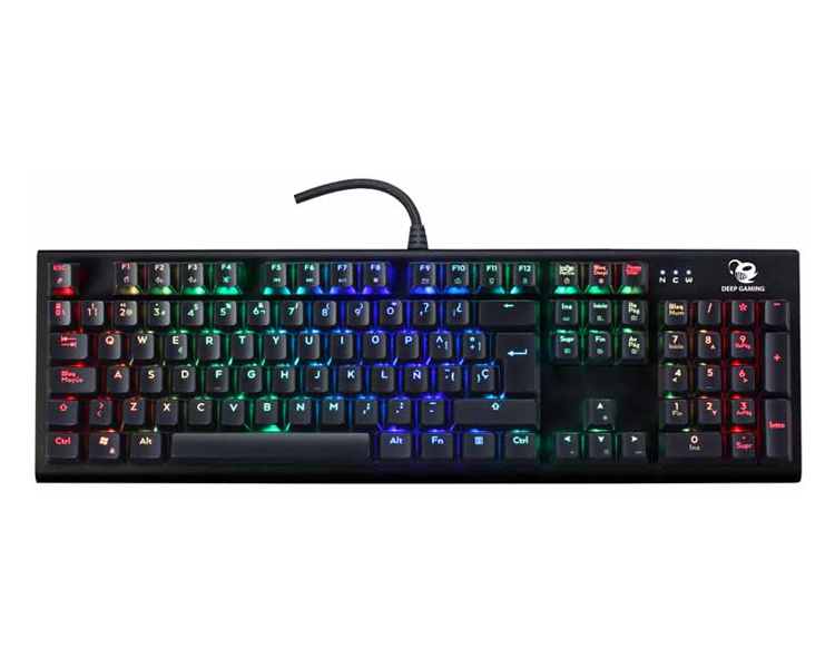 TECLADO DEEPSOLID RGB MECANICO DEEPGAMING