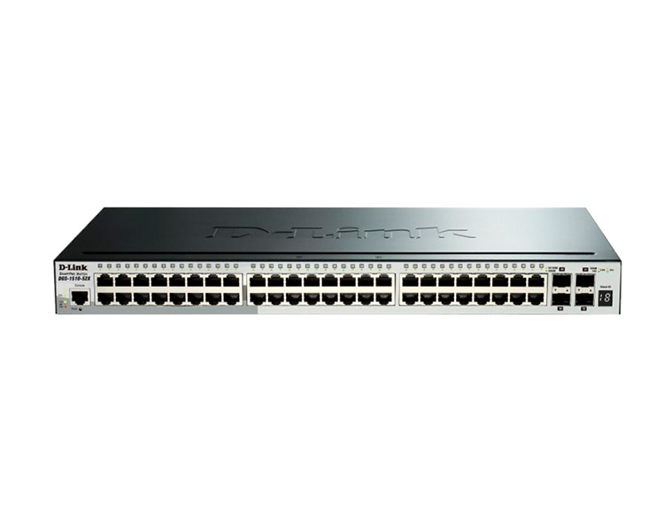 D-LINK SWITCH 48 PUERTOS 10/100/1Gbit +4 10 Gbit SFP+