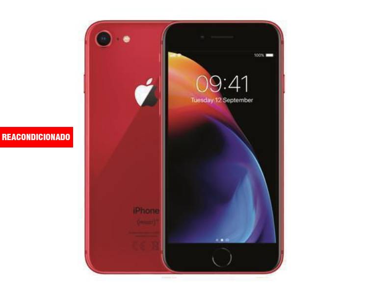APPLE iPHONE 8 64 GB RED REACONDICIONADO GRADO B