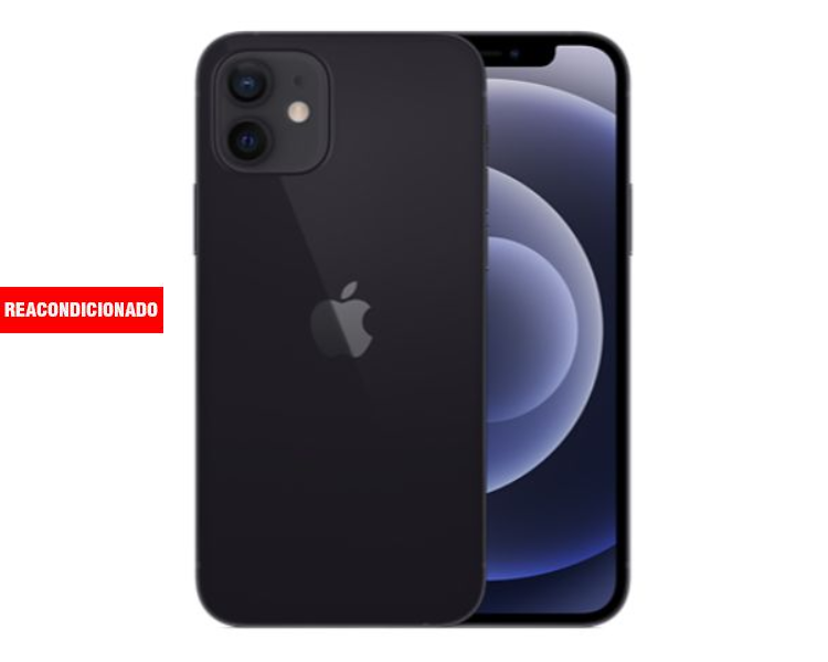 APPLE iPHONE 12 64GB NEGRO REACONDICIONADO GRADO B