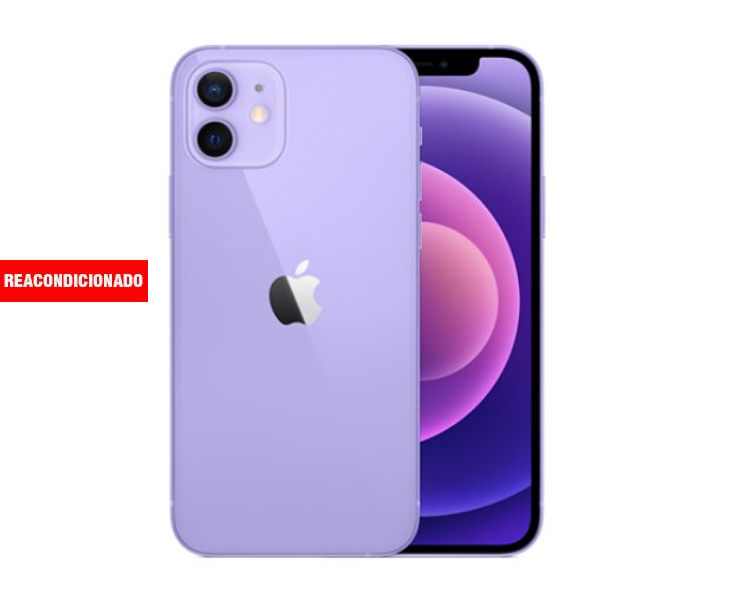 APPLE iPHONE 12 64GB MORADO REACONDICIONADO GRADO B