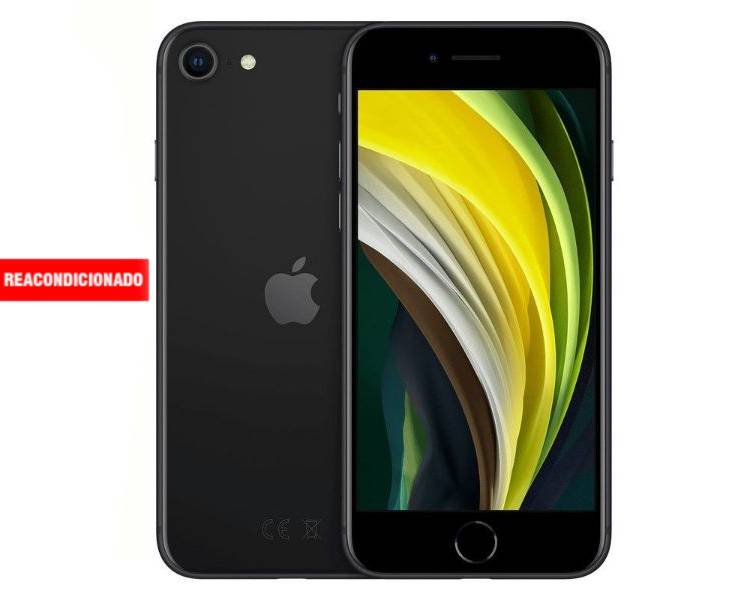 APPLE iPHONE SE 2020 128GB BLACK REACONDICIONADO GRADO B