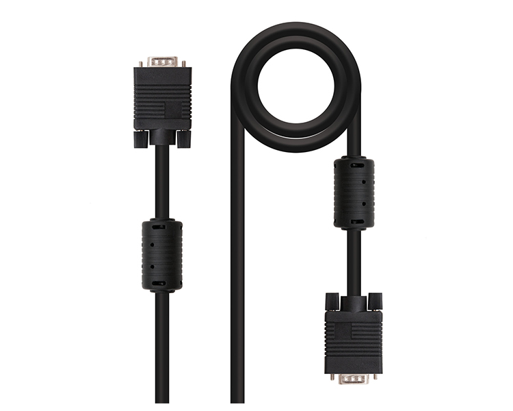 CABLE SVGA FERRITA MONITOR HDB15/M-HDB15/M 3M NANOCABLE