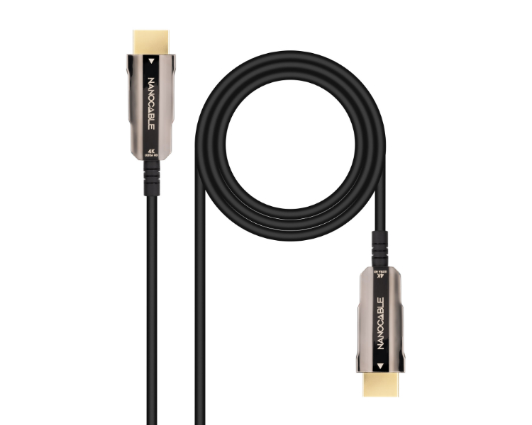 CABLE HDMI V2.0 AOC 4K A/M-A/M 100M NANOCABLE