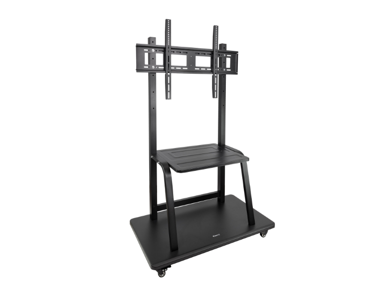 SOPORTE SUELO COLOSO CON RUEDAS 37''-100'' NEGRO TOOQ