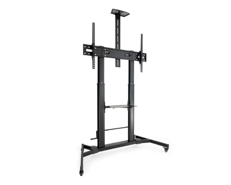 SOPORTE SUELO + REGULACION 60''-100'' NEGRO TOOQ