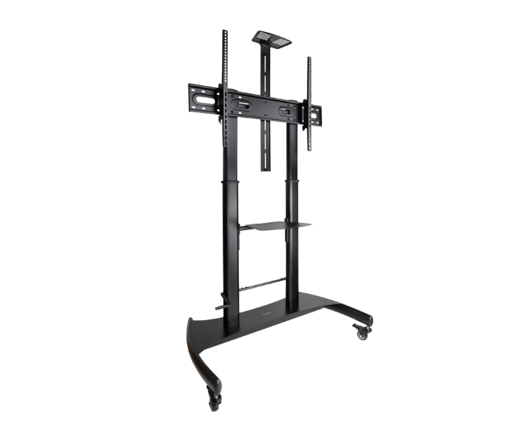 SOPORTE SUELO ARES CON RUEDAS 60''-100'' NEGRO TOOQ