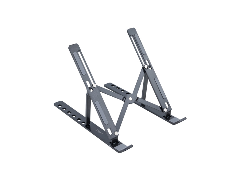 SOPORTE ELEVADOR PARA PORTATILES/TABLETS/LIBROS GRIS OSCURO TOOQ