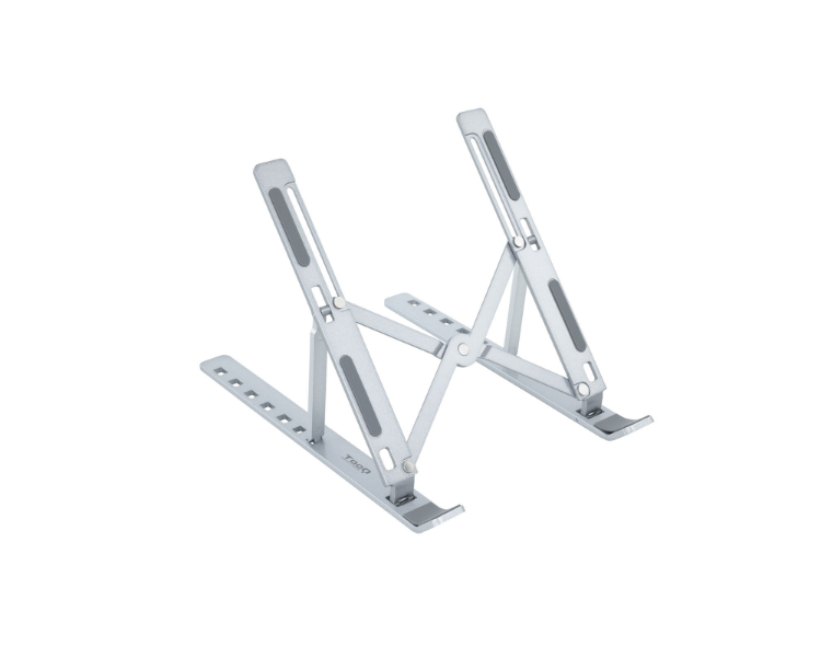 SOPORTE ELEVADOR PARA PORTATILES/TABLETS/LIBROS PLATA TOOQ