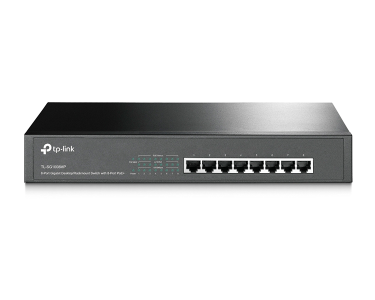 TP-LINK SWITCH 8 PORT GIGABIT PoE