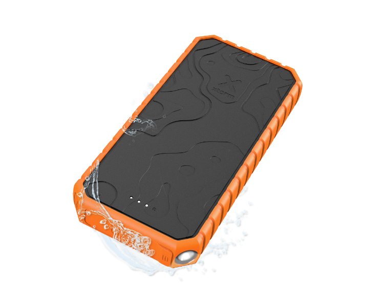 POWER BANK RUGERIZADO XR-202 20000mAh GRIS/NARANJA XTORM