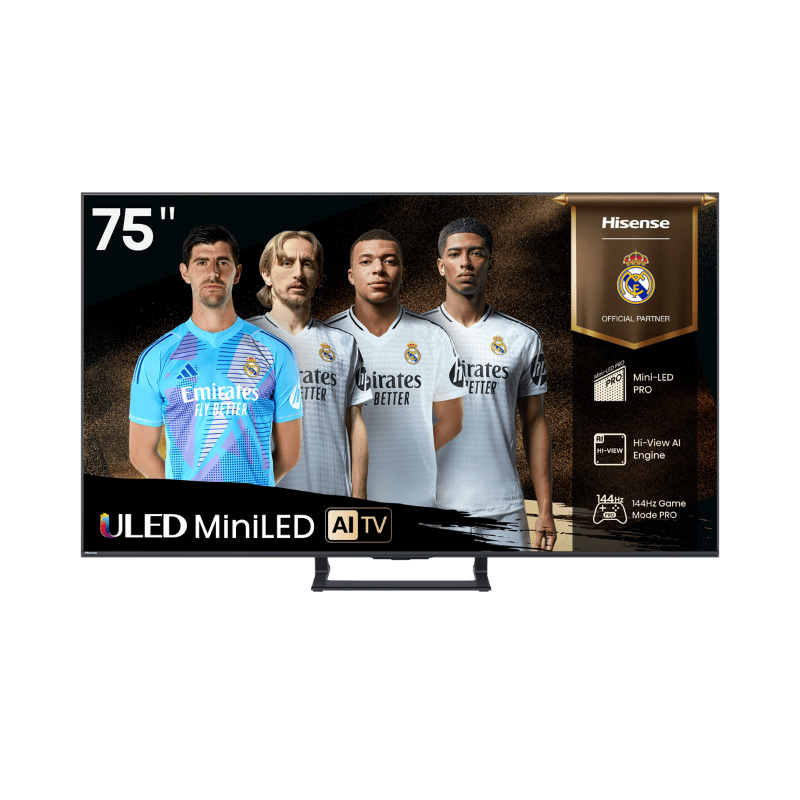 TELEVISOR 75'' MINILED UHD 4K QUANTUM DOT 144Hz 75E8Q SMART TV HISENSE