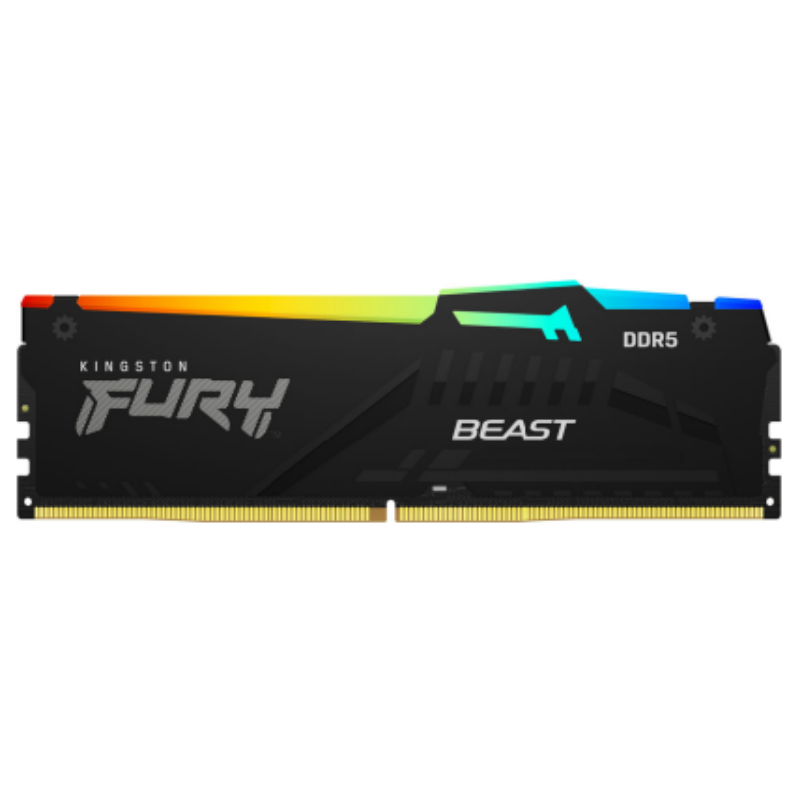 DDR5 16 GB 6000 Mhz. FURY BEAST RGB KINGSTON