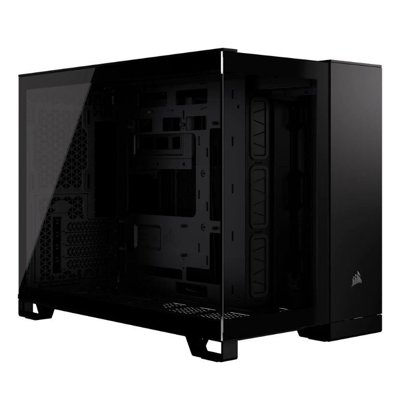 CAJA MICROATX 2500X TG BLACK CORSAIR