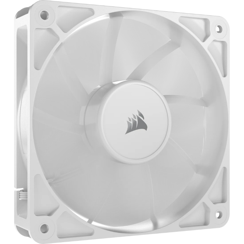 VENTILADOR AUXILIAR RS120 120MM WHITE SINGLE PACK CORSAIR