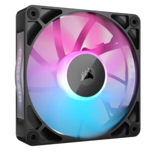 VENTILADOR AUXILIAR RX120 ICUE LINK RGB 120MM BLACK SINGLE PACK CORSAIR