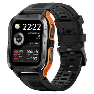 SMARTWATCH FW67 TITAN PRO NEGRO/NARANJA MAXCOM